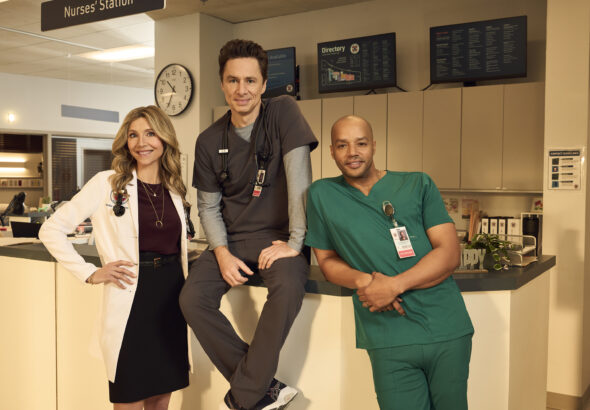 SARAH CHALKE, ZACH BRAFF, DONALD FAISON