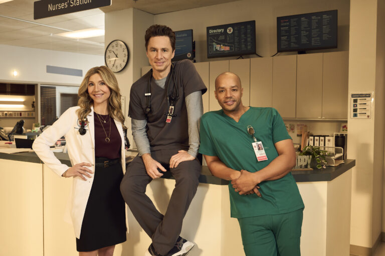 SARAH CHALKE, ZACH BRAFF, DONALD FAISON